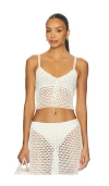 More To Come Vita Top In White