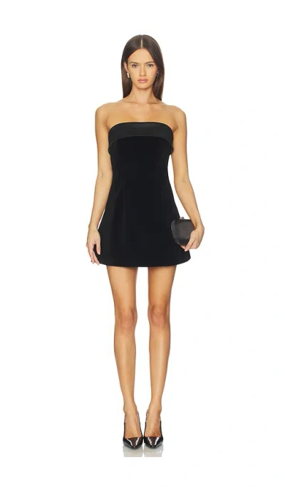More To Come Vivika Mini Dress In Black