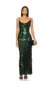 More To Come Winifred Maxi Dress In Green