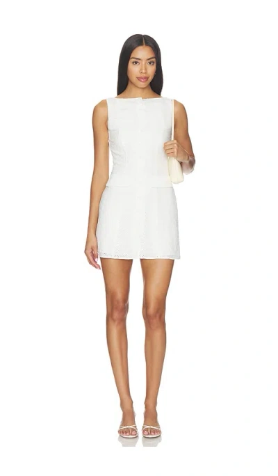 More To Come Winslet Mini Dress In White