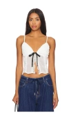 More To Come X Maggie Macdonald Myla Top In 화이트