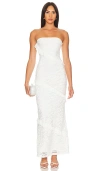More To Come Xandra Maxi Dress In Ivory