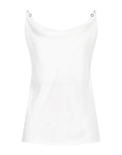 More Woman Top White Size L Polyester