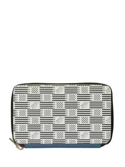 Moreau 12cc Zip Wallet In Black