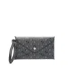 Moreau Origami Clutch Bag In Gray