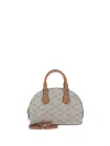 Moreau Beige Reina Small Satchel