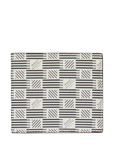 Moreau Bifold 6cc Leather Wallet In Black