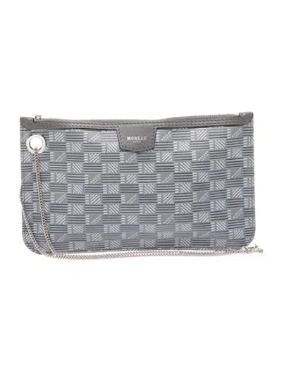 Pre-owned Moreau Clutch In Grey