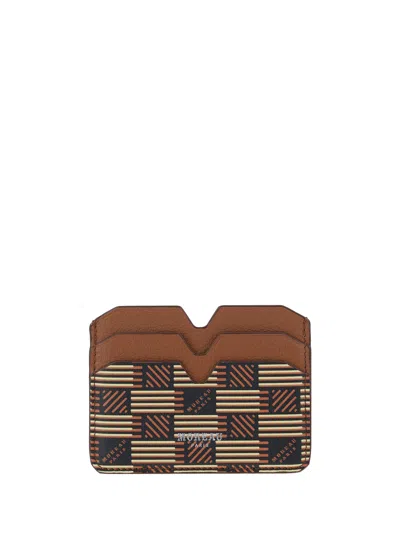 Moreau Monogram-pattern Leather Wallet In Brown