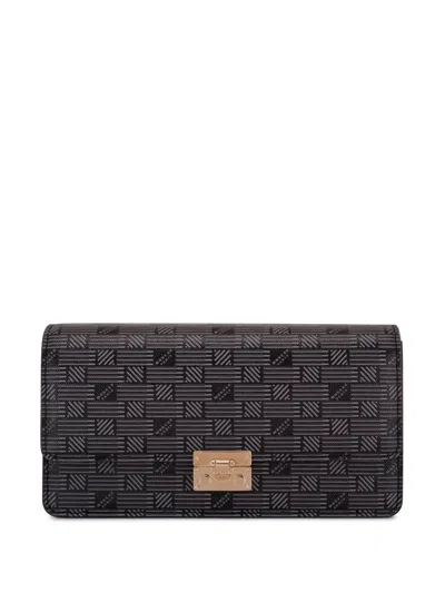 Moreau Gigi Logo-print Clutch Bag In Black