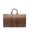 Moreau Boston Travel Bag In Brown