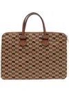 Moreau Monogram-pattern Laptop Case In Multicolour