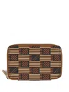 Moreau Monogram-print Zip-around Wallet In Brown