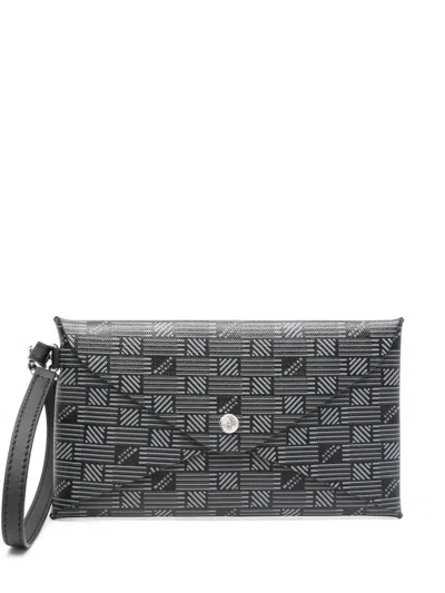 Moreau Origami Clutch Bag In Grey