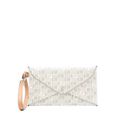 Moreau Origami Clutch Bag In Neutral