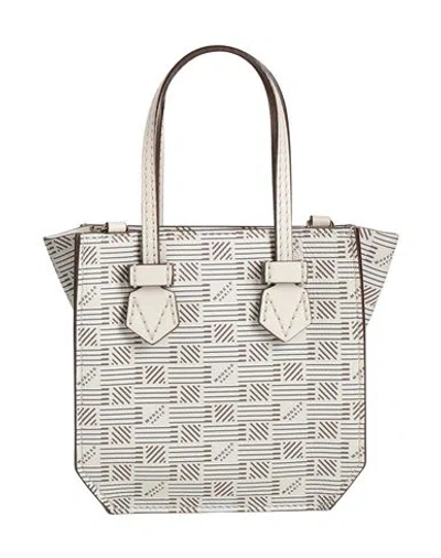 Moreau Paris Bregancon Woman Handbag White Size - Calfskin