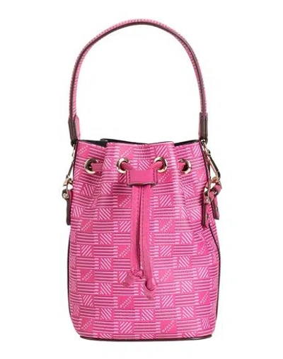 Moreau Paris La Pon Woman Handbag Fuchsia Size - Calfskin In Pink