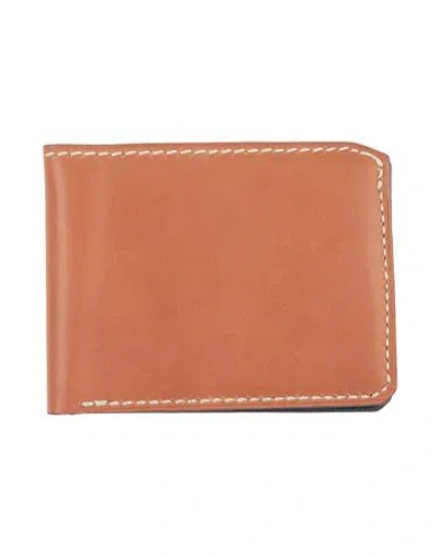 Moreau Paris Man Wallet Tan Size - Leather In Brown