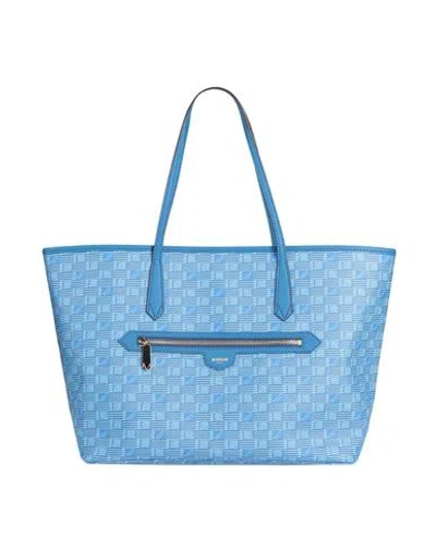 Moreau Paris Monaco Tote Woman Handbag Blue Size - Leather