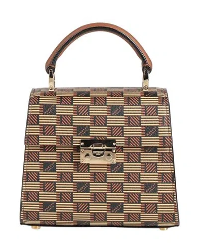 Moreau Paris Mune Woman Handbag Brown Size - Calfskin