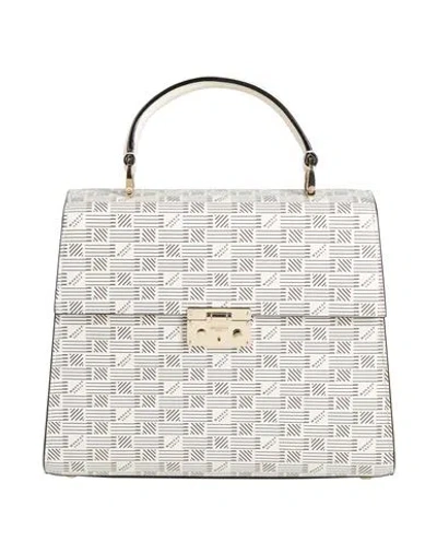 Moreau Paris Mune Woman Handbag Cream Size - Calfskin In White