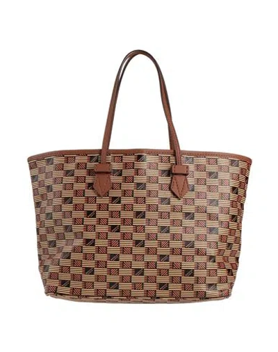 Moreau Paris Saint Tropez Tote Woman Handbag Brown Size - Leather