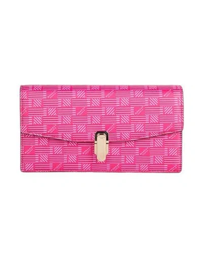 Moreau Paris Sophie Woman Handbag Fuchsia Size - Calfskin In Pink