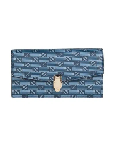 Moreau Paris Sophie Woman Handbag Midnight Blue Size - Calfskin