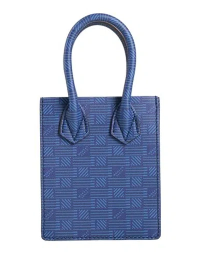 Moreau Paris Suite Woman Handbag Blue Size - Calfskin