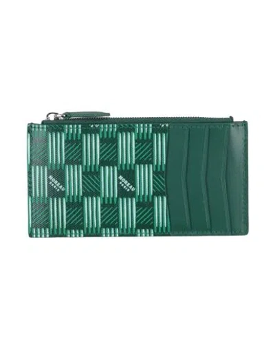 Moreau Paris Woman Cardholder Dark Green Size - Textile Fibers