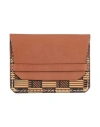 Moreau Paris Woman Cardholder Tan Size - Leather In Brown