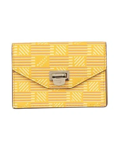 Moreau Paris Woman Cardholder Yellow Size - Leather