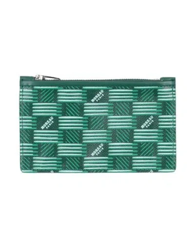 Moreau Paris Woman Coin Purse Green Size - Textile Fibers