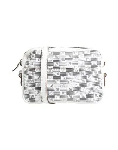 Moreau Paris Woman Cross-body Bag White Size - Leather In Multi