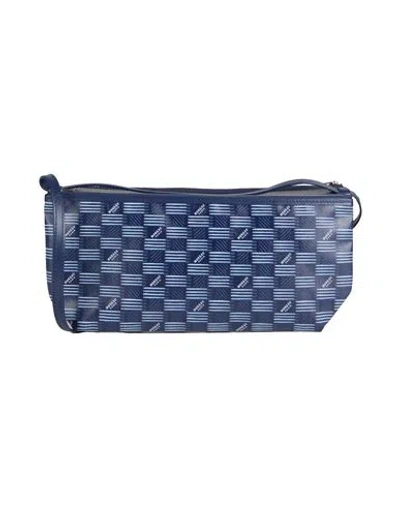 Moreau Paris Woman Cross-body Bag Navy Size - Leather In Blue
