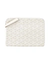 Moreau Paris Woman Document Holder Beige Size - Textile Fibers In Sand