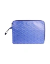 Moreau Paris Woman Document Holder Blue Size - Textile Fibers
