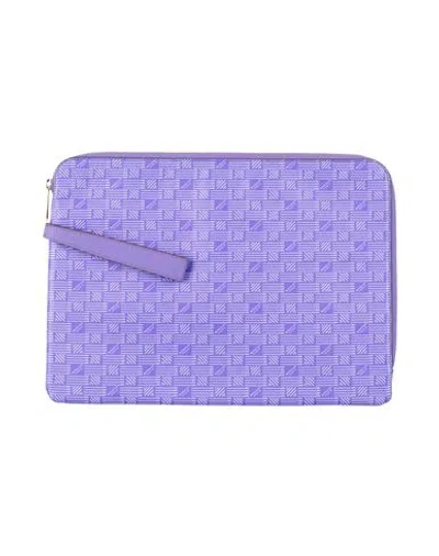 Moreau Paris Woman Document Holder Purple Size - Textile Fibers