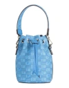 Moreau Paris Woman Handbag Azure Size - Calfskin In Blue