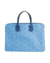 Moreau Paris Woman Handbag Azure Size - Textile Fibers