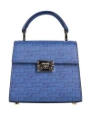 Moreau Paris Woman Handbag Blue Size - Textile Fibers