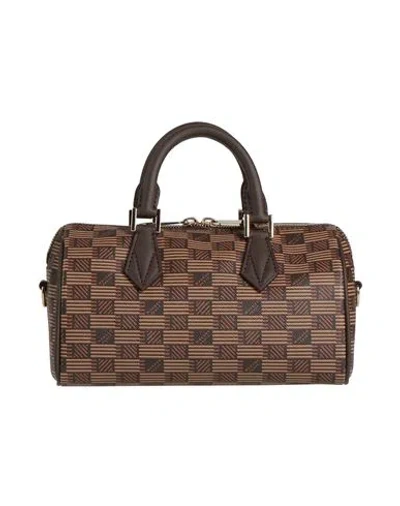 Moreau Paris Woman Handbag Chocolate Brown Size - Leather