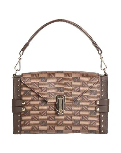 Moreau Paris Woman Handbag Dark Brown Size - Leather