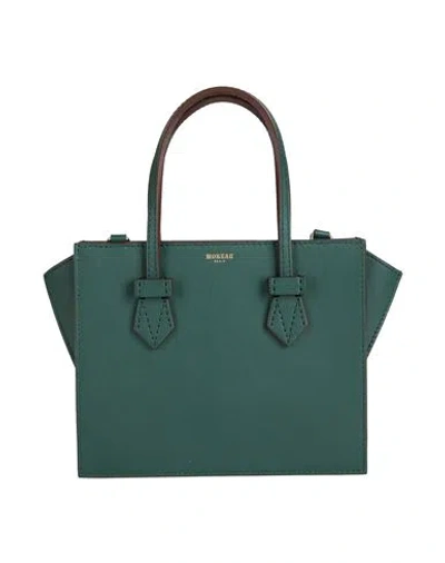 Moreau Paris Woman Handbag Dark Green Size - Leather