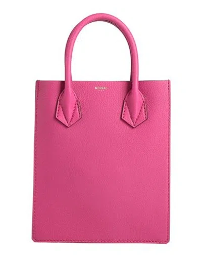 Moreau Paris Woman Handbag Fuchsia Size - Leather In Pink
