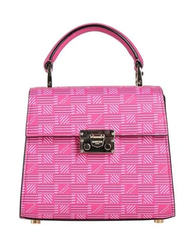 Moreau Paris Woman Handbag Fuchsia Size - Textile Fibers In Pink