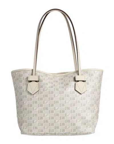 Moreau Paris Woman Handbag Ivory Size - Textile Fibers In White