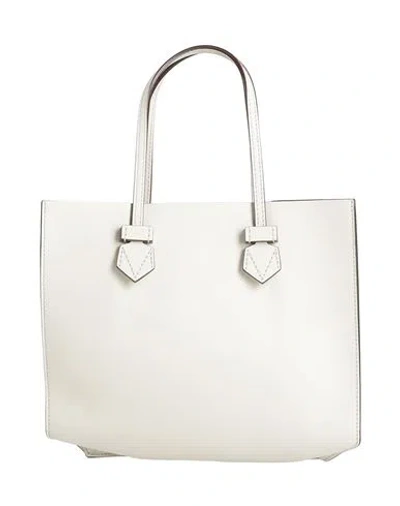 Moreau Paris Woman Handbag Ivory Size - Leather In White
