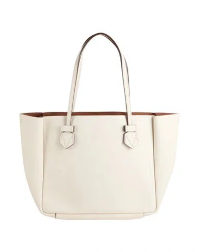 Moreau Paris Woman Handbag Ivory Size - Leather In White