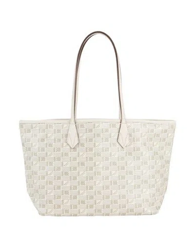Moreau Paris Woman Handbag Ivory Size - Textile Fibers In White